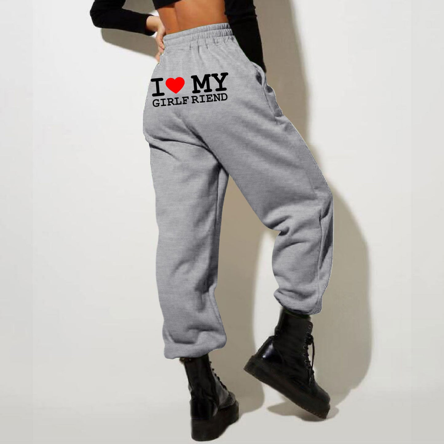 Men's And Women's Fashionable Printed Casual Sanitary Pants - Glamour Gale