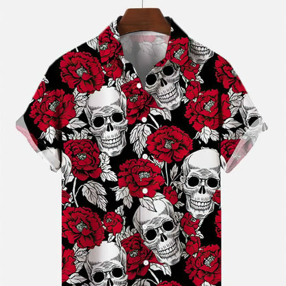 3D Fashion Navigation Printed Men's Shirt