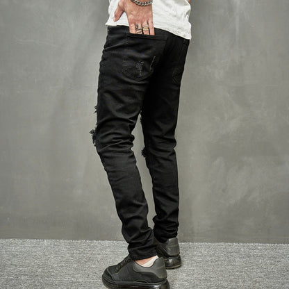 2023 Men's Stretch Skinny Jeans Casual Light Color