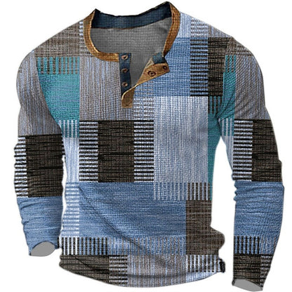 Men's Long Sleeve T-shirt Digital Printing Long Sleeve