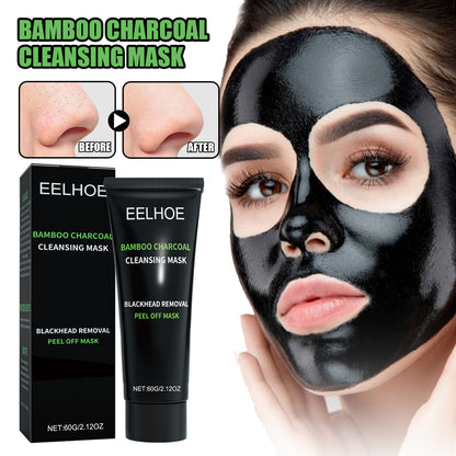 EELHOE:  Bamboo Charcoal Blackhead Removal Peel-Off Mask For Deep Pore Cleansing And T-Zone Oil Control