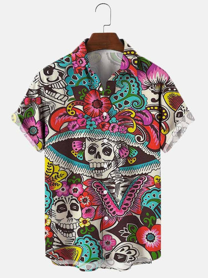 3D Fashion Summer Casual Printed Men's Shirt