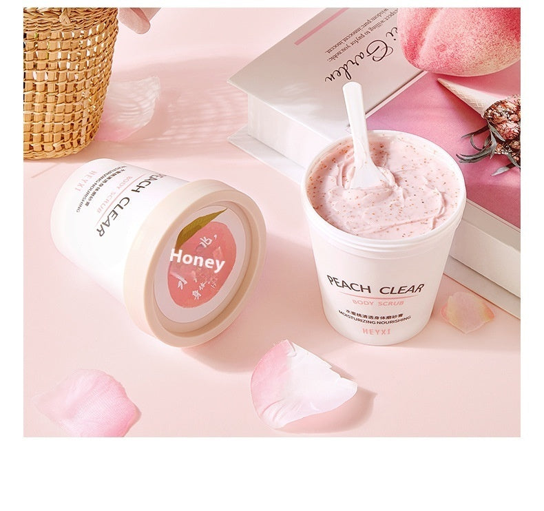 HEYXI - Peach Moisturizing Body Scrub Cream