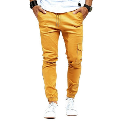 Men's Casual Sports Solid Color Trousers