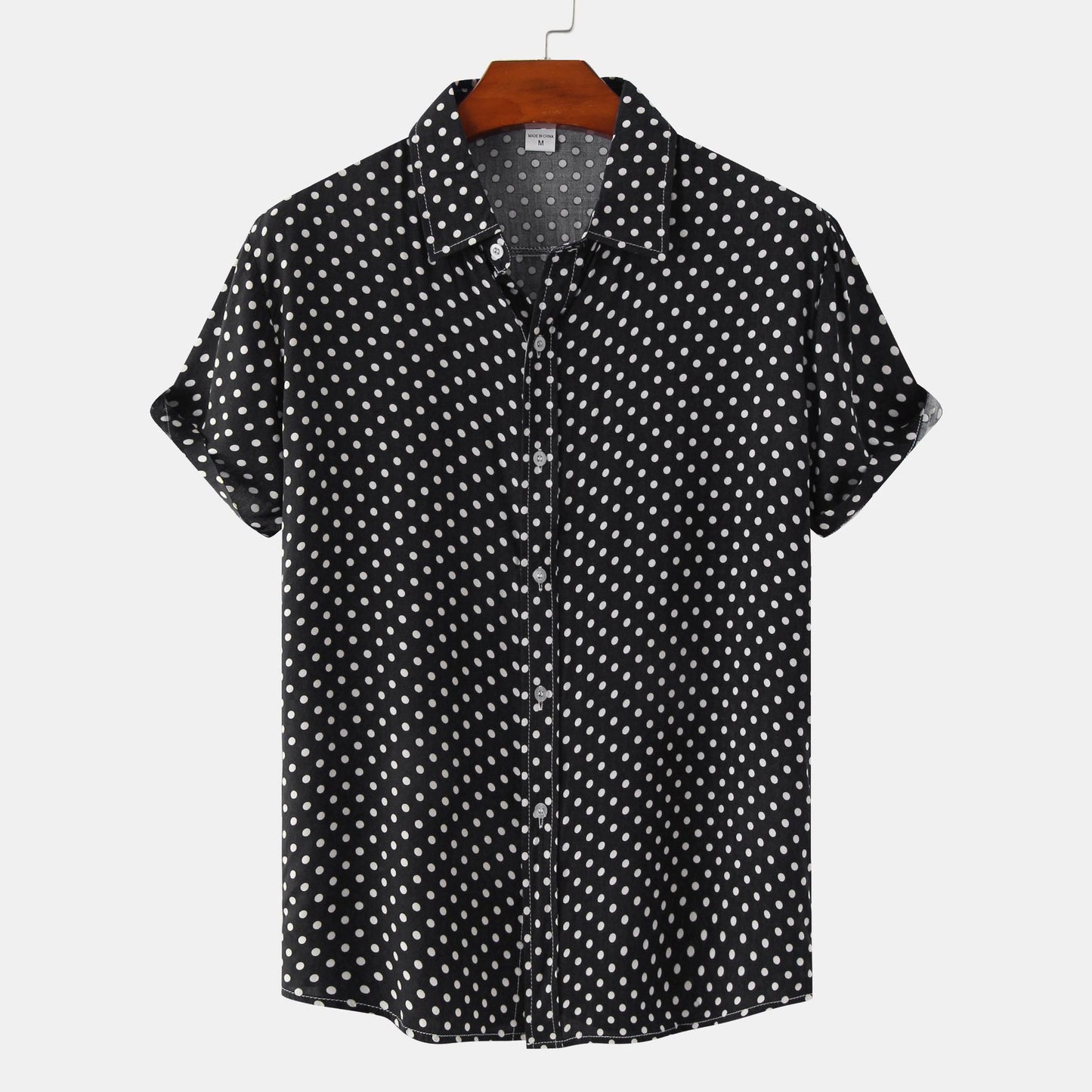 New Men's Plus Size Floral Shirts Popular Fashion