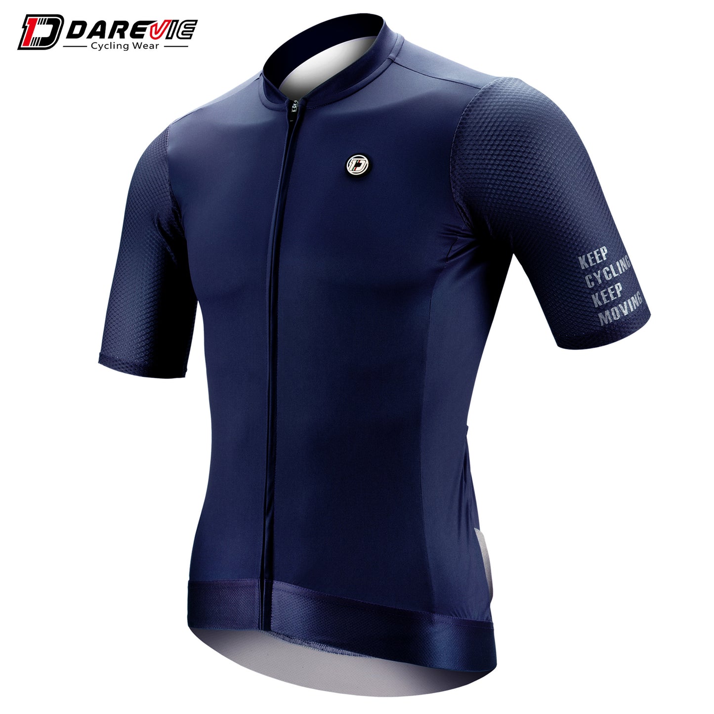 Summer Hot Sale Short-sleeve Cycling Clothes Tops Men's Anti-UV Moisture Wicking Road Bike