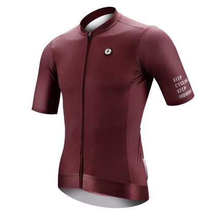 Summer Hot Sale Short-sleeve Cycling Clothes Tops Men's Anti-UV Moisture Wicking Road Bike