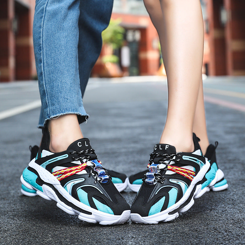 Internet Hot Dad Shoes Korean Fashion All-matching Casual Sports Couples Fashion Shoes