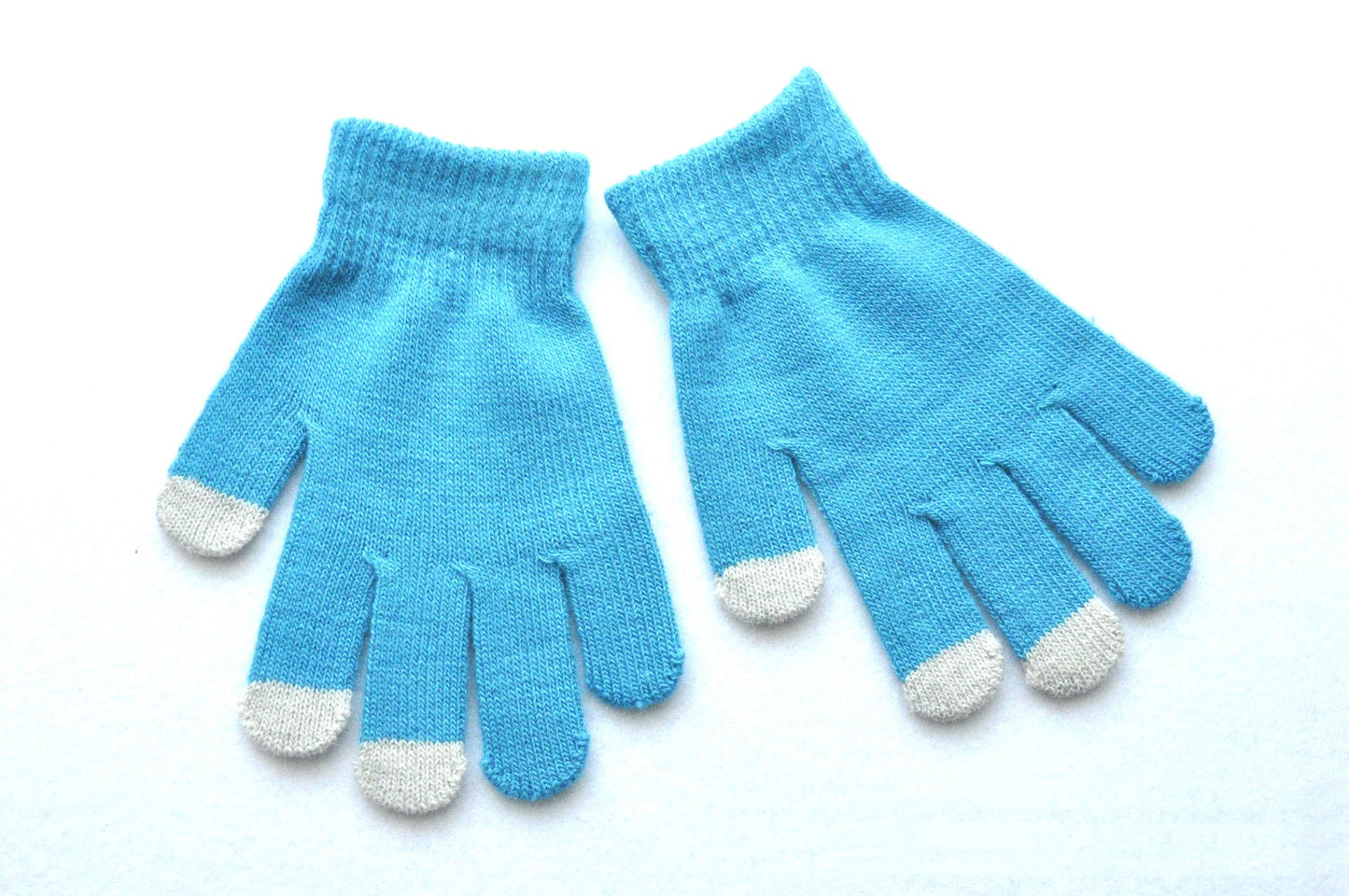 Children's Touch Screen Cold And Warm Knitted Gloves