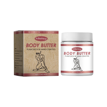 WOOD SLEEP - Body Butter,  Moisturizing Body Lotion To Dry Skin 4oz