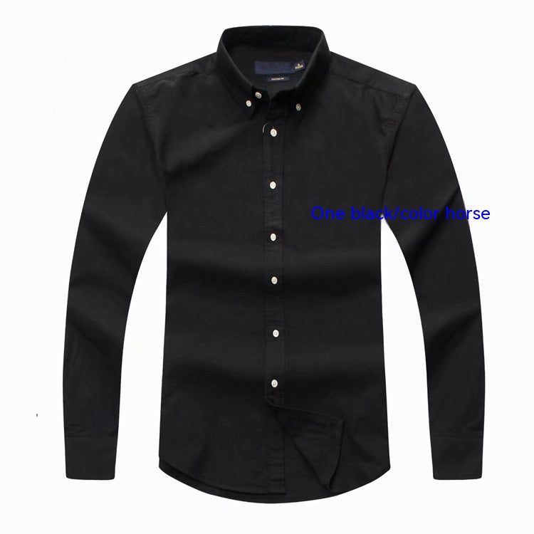 Men's Long-sleeved Shirt Spring And Autumn Business Casual