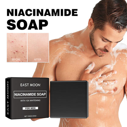 EAST MOON - Men's Moisturizing Soap Cleansing Facial Body