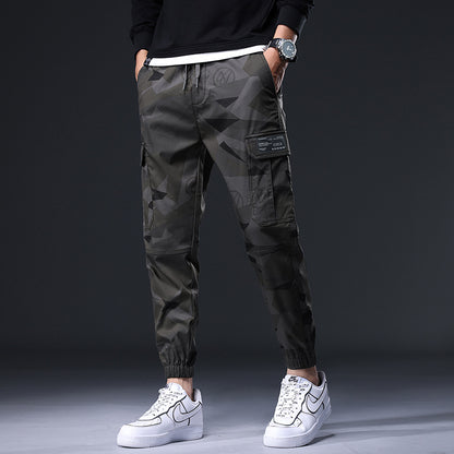 Personalized Camouflage Ankle Banded Pants Loose Men - Glamour Gale