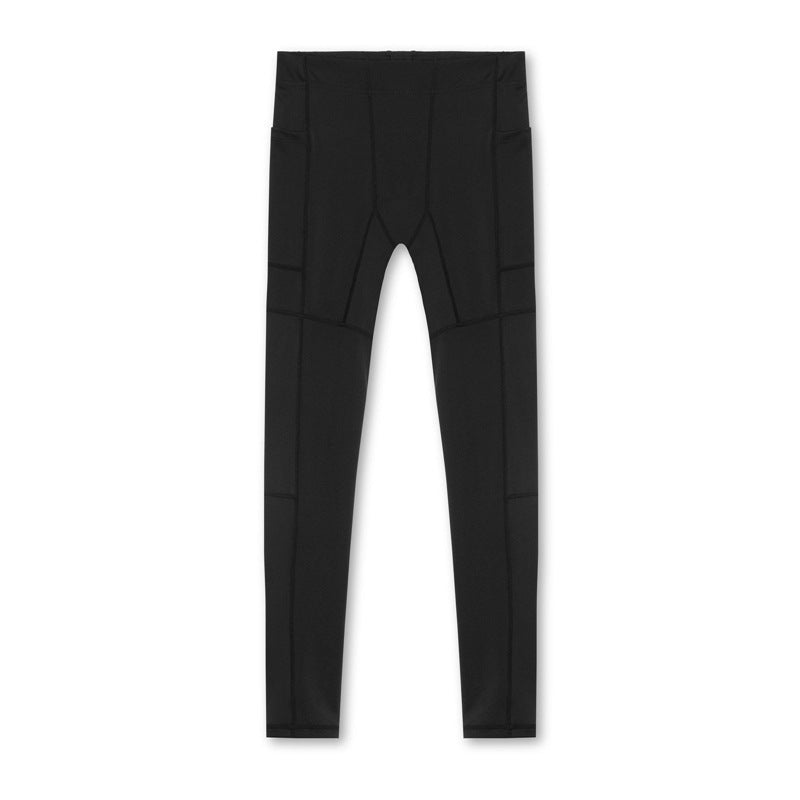 New Men's Tight Elastic Sports Pants