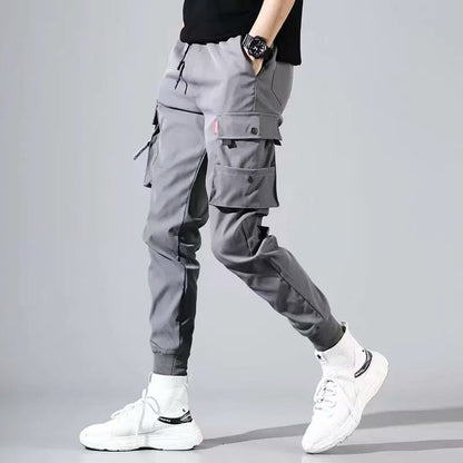 Guochao Functional Wind Overalls Men's Trousers